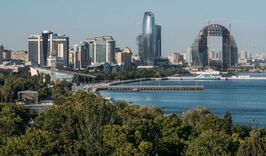 А12. Авиатур в Азербайджан. Где волны Каспия и пламя любящих сердец.-1397725804