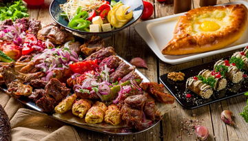 А7. Авиатур в Азербайджан. Вкусная тарелка.-1946727494